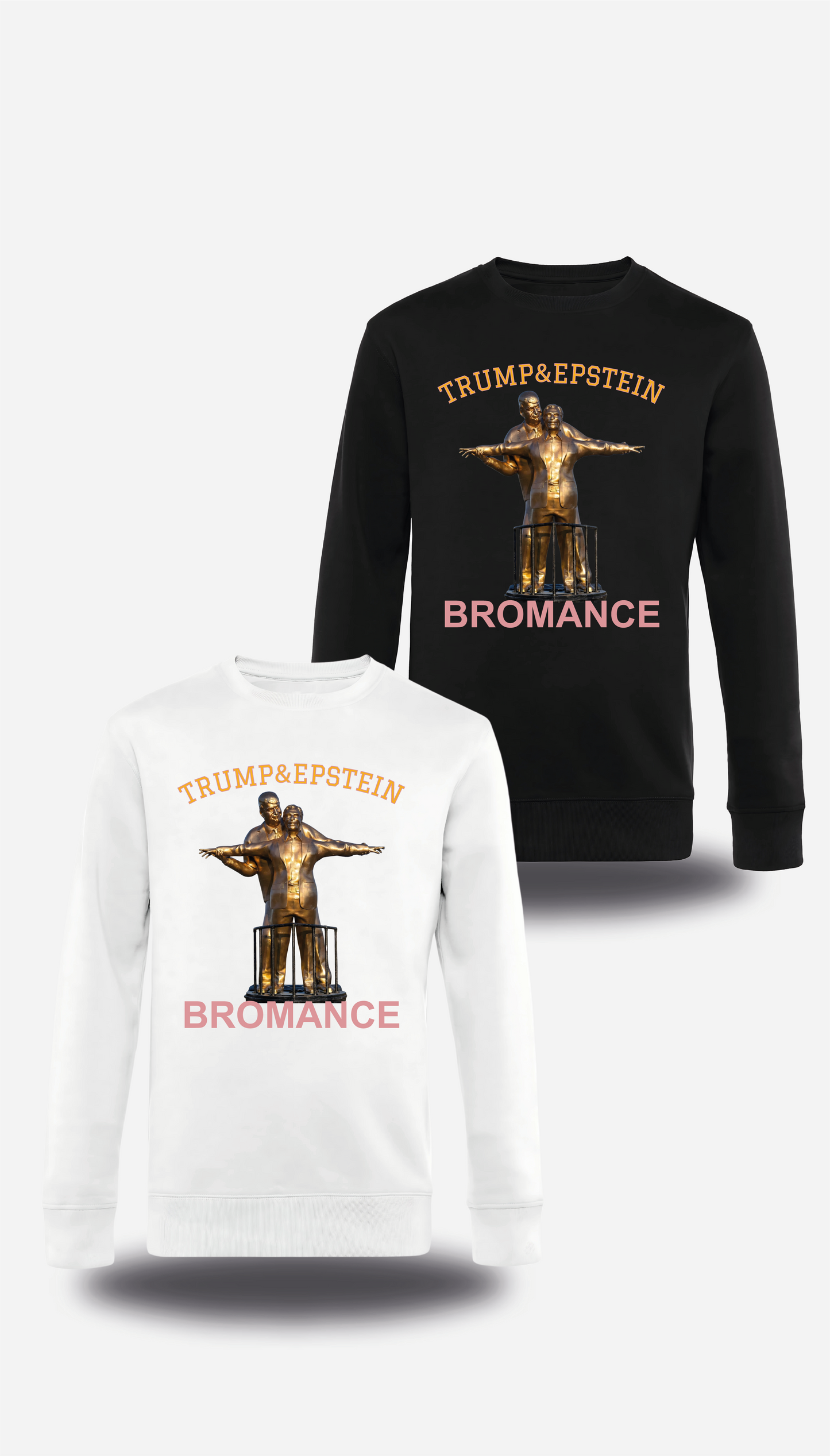 Sweatshirt Trump et Epstein Titanic Bromance