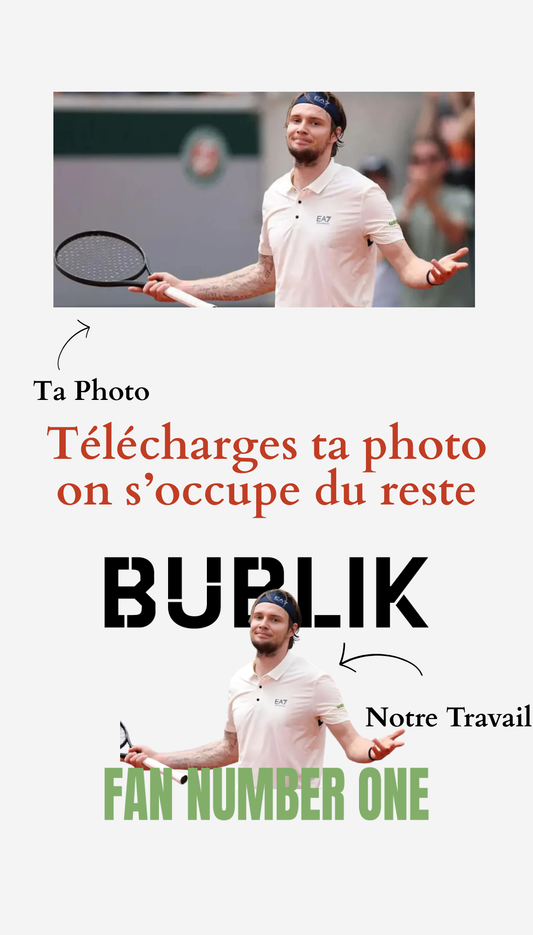 T-Shirt de Supporter personnalisable - T-Shirt Fan Number One