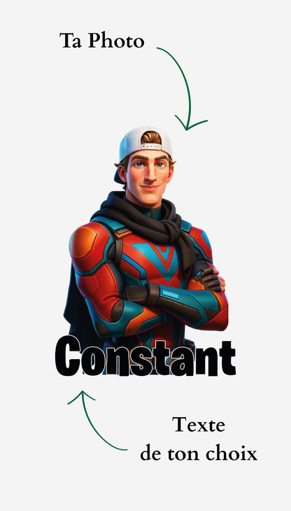 Sweatshirt Fortnite personnalise