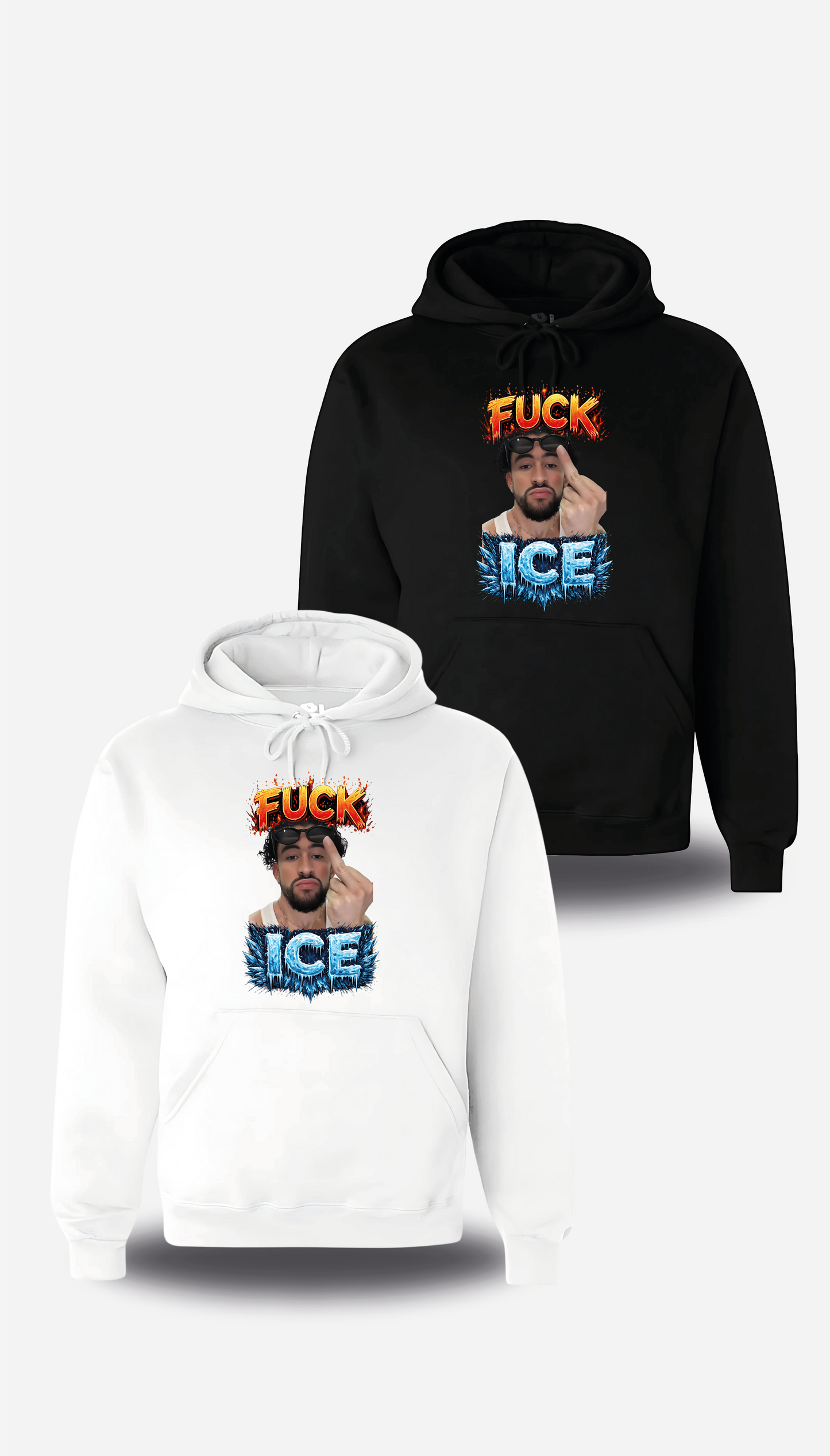 Sweatshirt Fuck ICE Bad Bunny