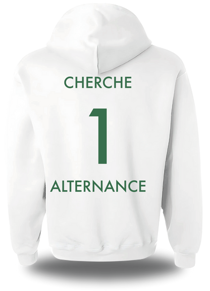 Sweatshirt CV personnalisé - Cherche 1 Alternance