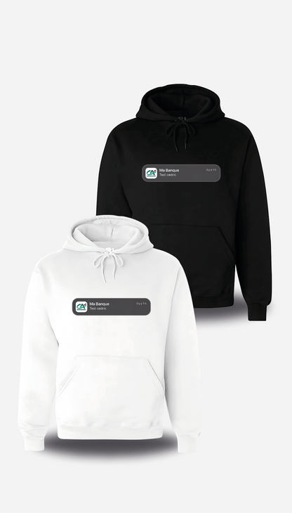 Sweatshirt test Cédric - Crédit Agricole