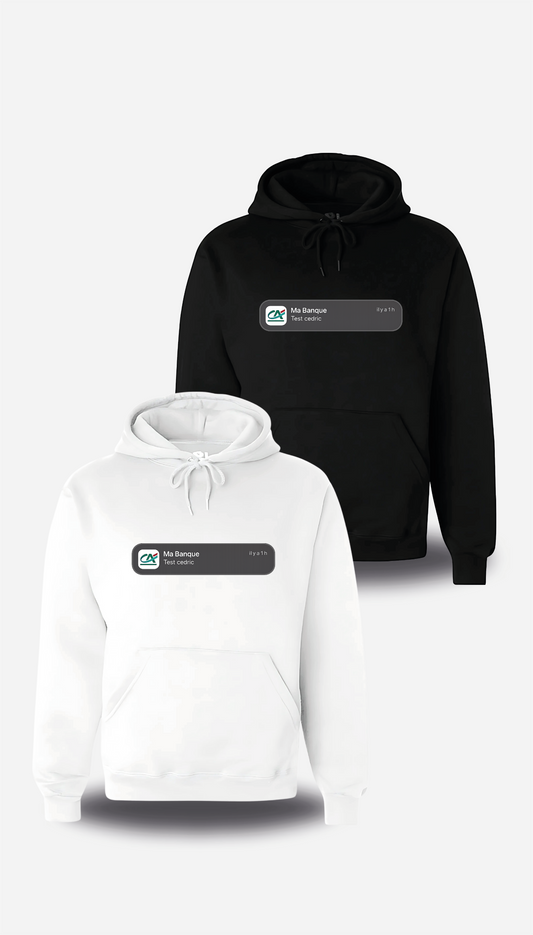 Sweatshirt test Cédric - Crédit Agricole