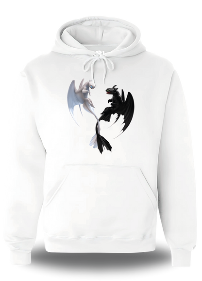 Sweatshirt Dragon 3 Krokmou et Furie Éclair