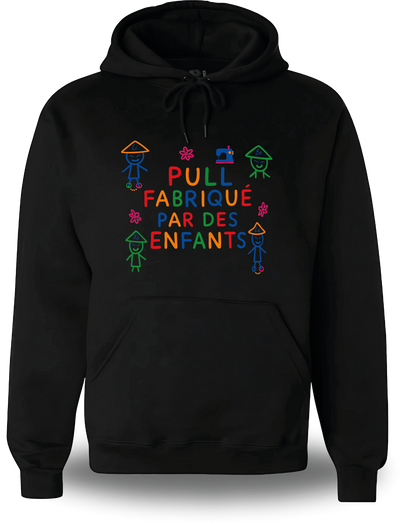Sweatshirt Fabriqué par des Enfants Humour