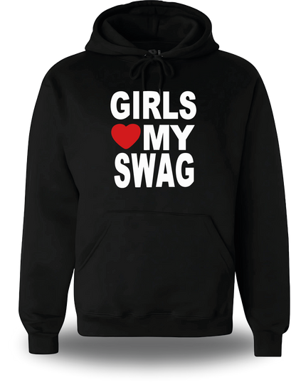 Sweatshirt Girls Love My Swag