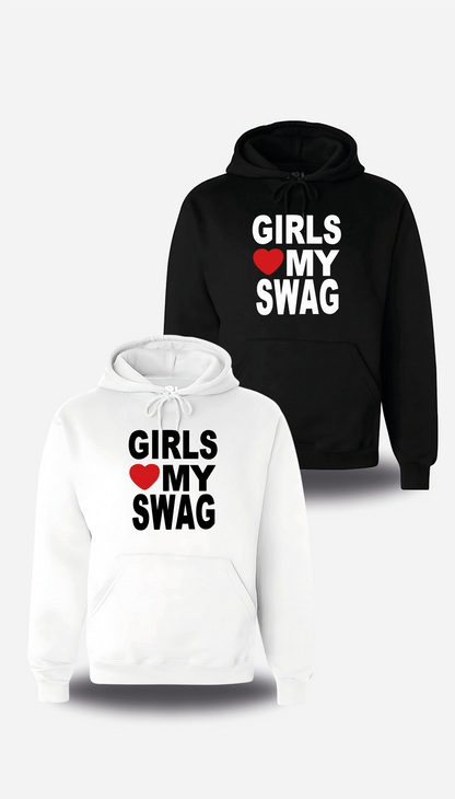 Sweatshirt Girls Love My Swag