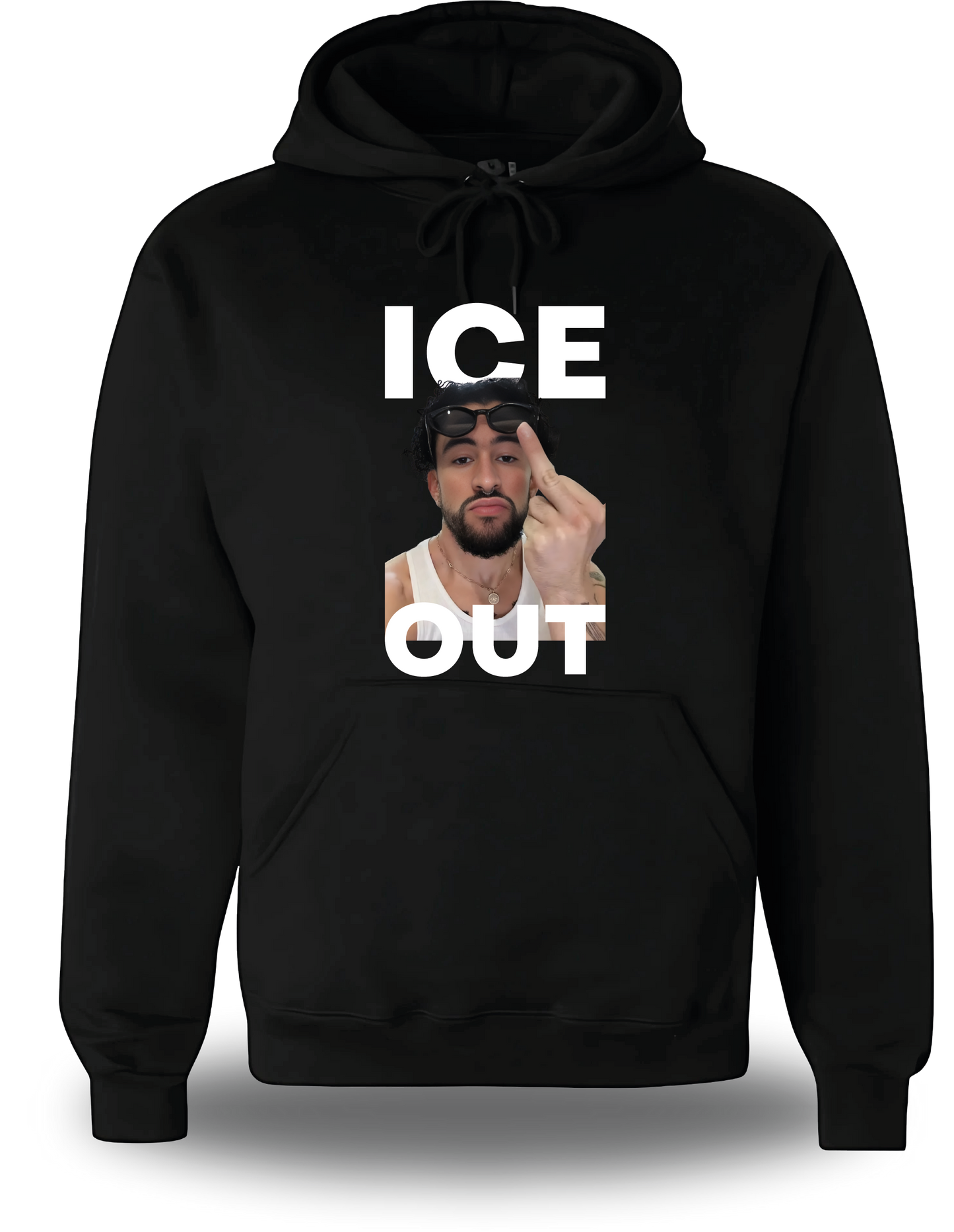 Sweatshirt ICE OUT Bad Bunny