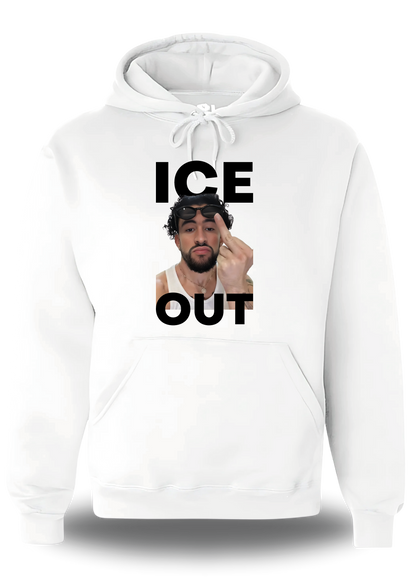 Sweatshirt ICE OUT Bad Bunny