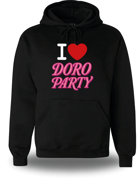 Sweatshirt I Love Doro Party