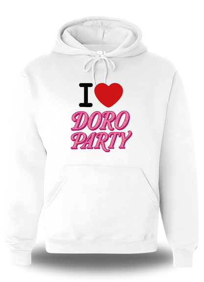 Sweatshirt I Love Doro Party