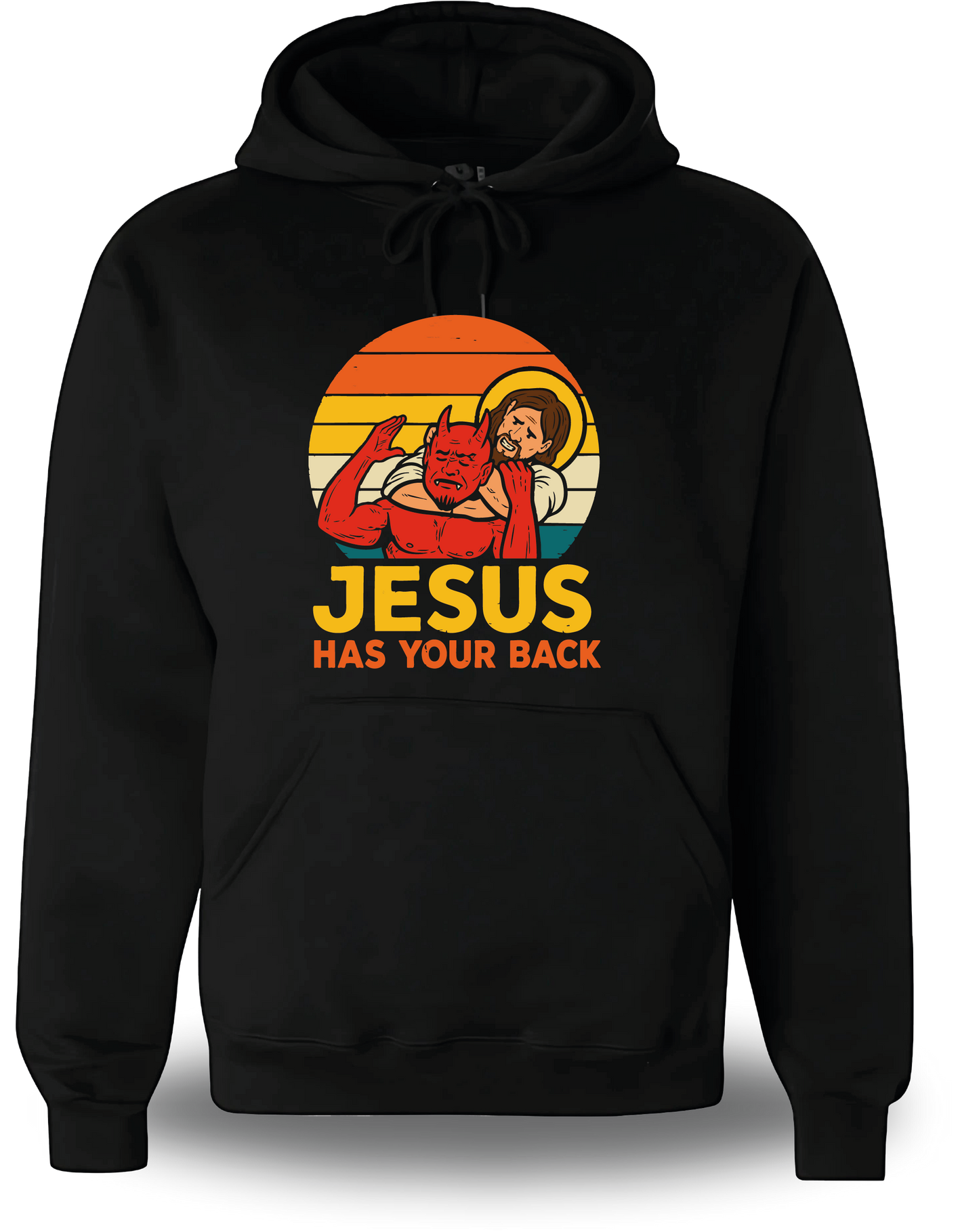 Sweatshirt Jesus has your back