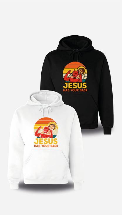 Sweatshirt Jesus has your back