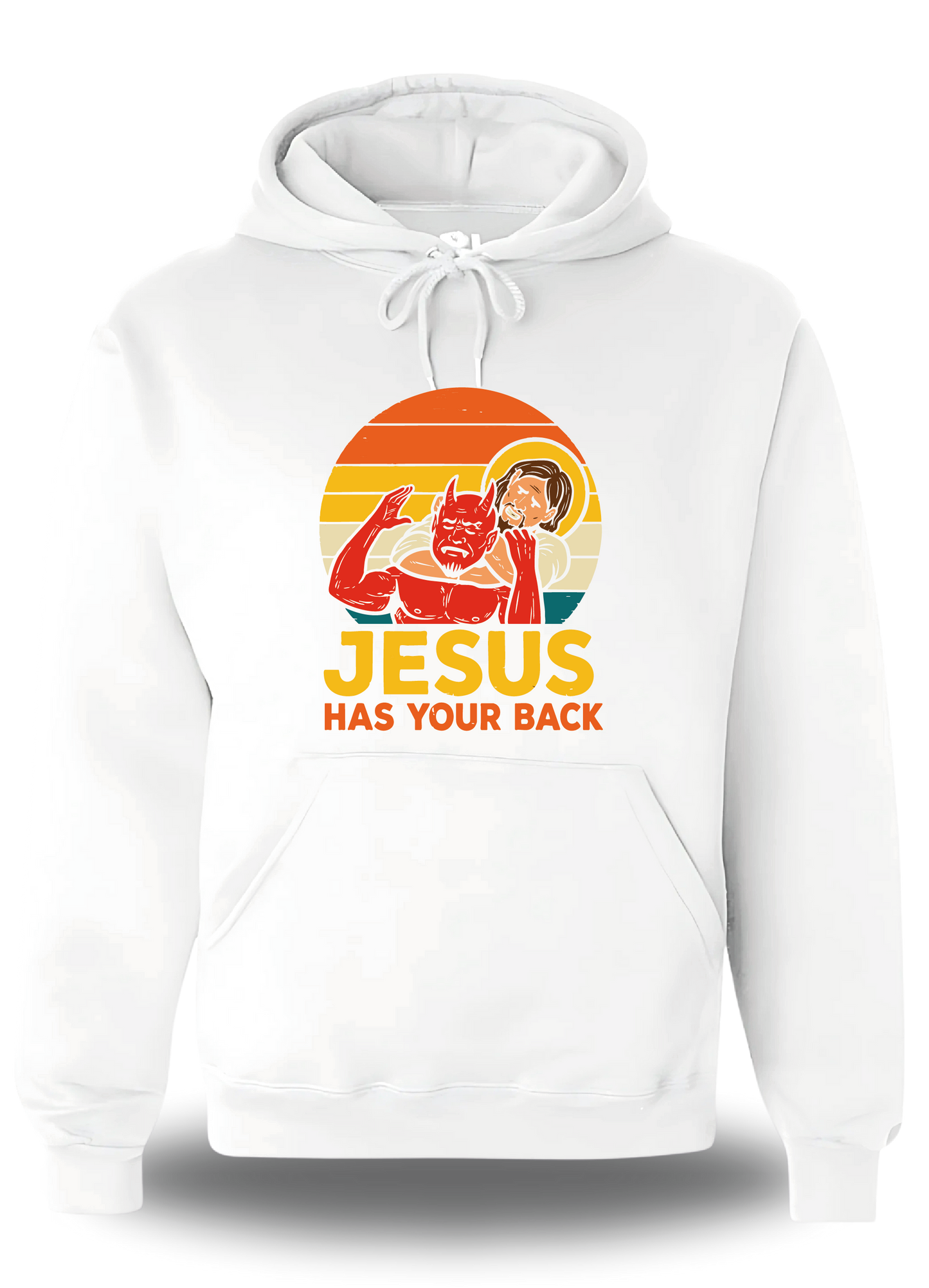 Sweatshirt Jesus has your back