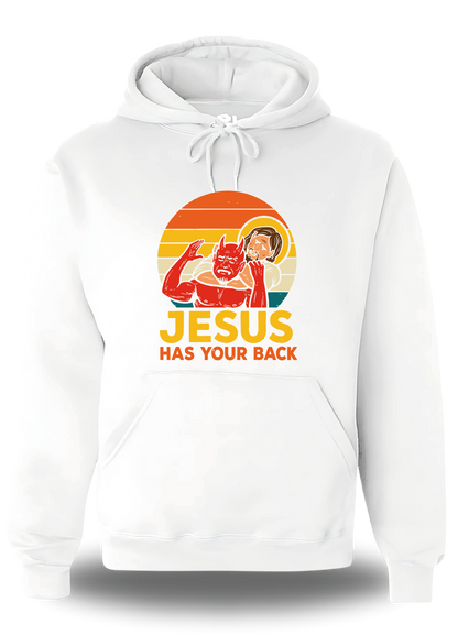 Sweatshirt Jesus has your back