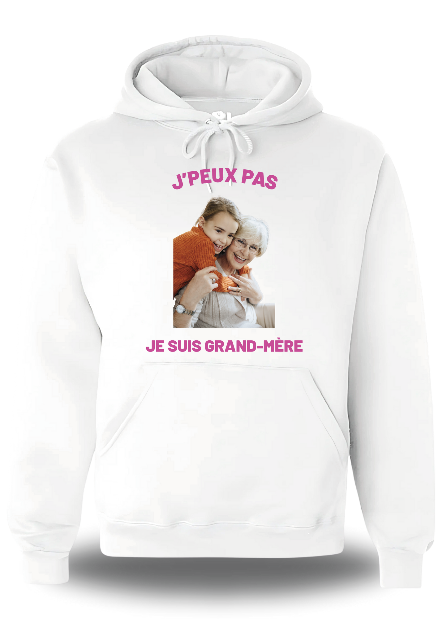 Sweatshirt Grand-Mère personnalisé - J'peux pas je suis grand-mère