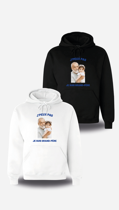 Sweatshirt Grand-Père personnalisé - J'peux pas je suis grand-père