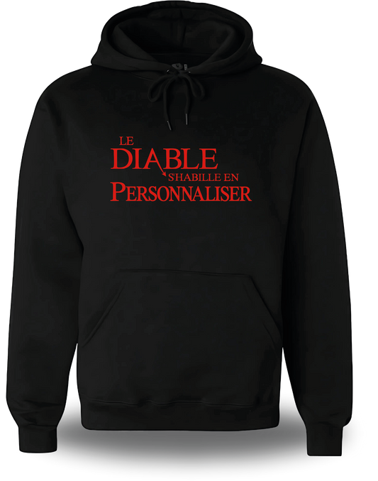 Sweatshirt Le Diable s'habille en Prada personnalisable