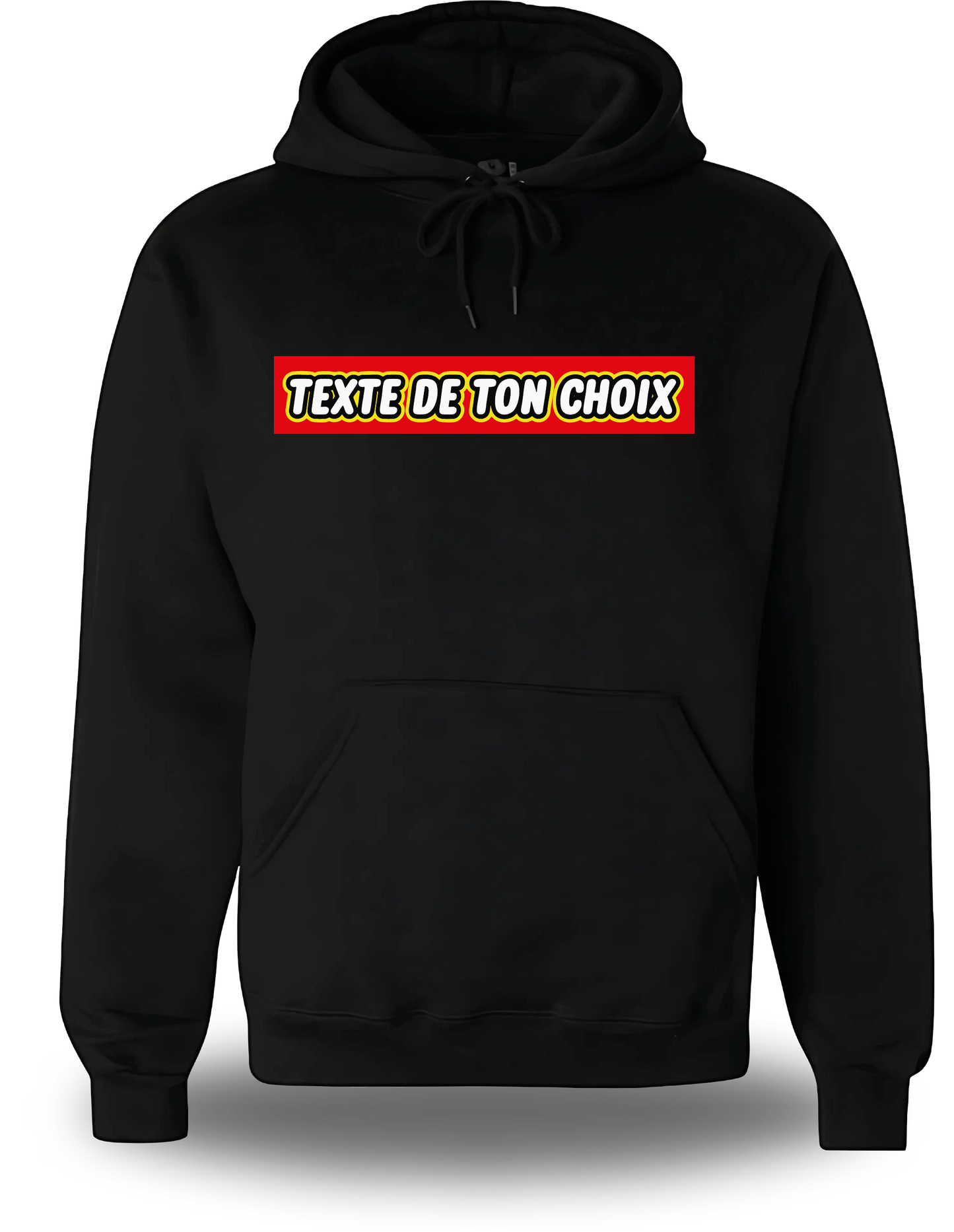 Sweatshirt Lego personnalisable texte