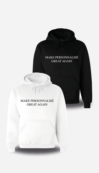 Sweatshirt personnalisable Make Great Again