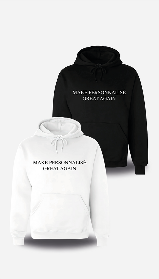 Sweatshirt personnalisable Make Great Again