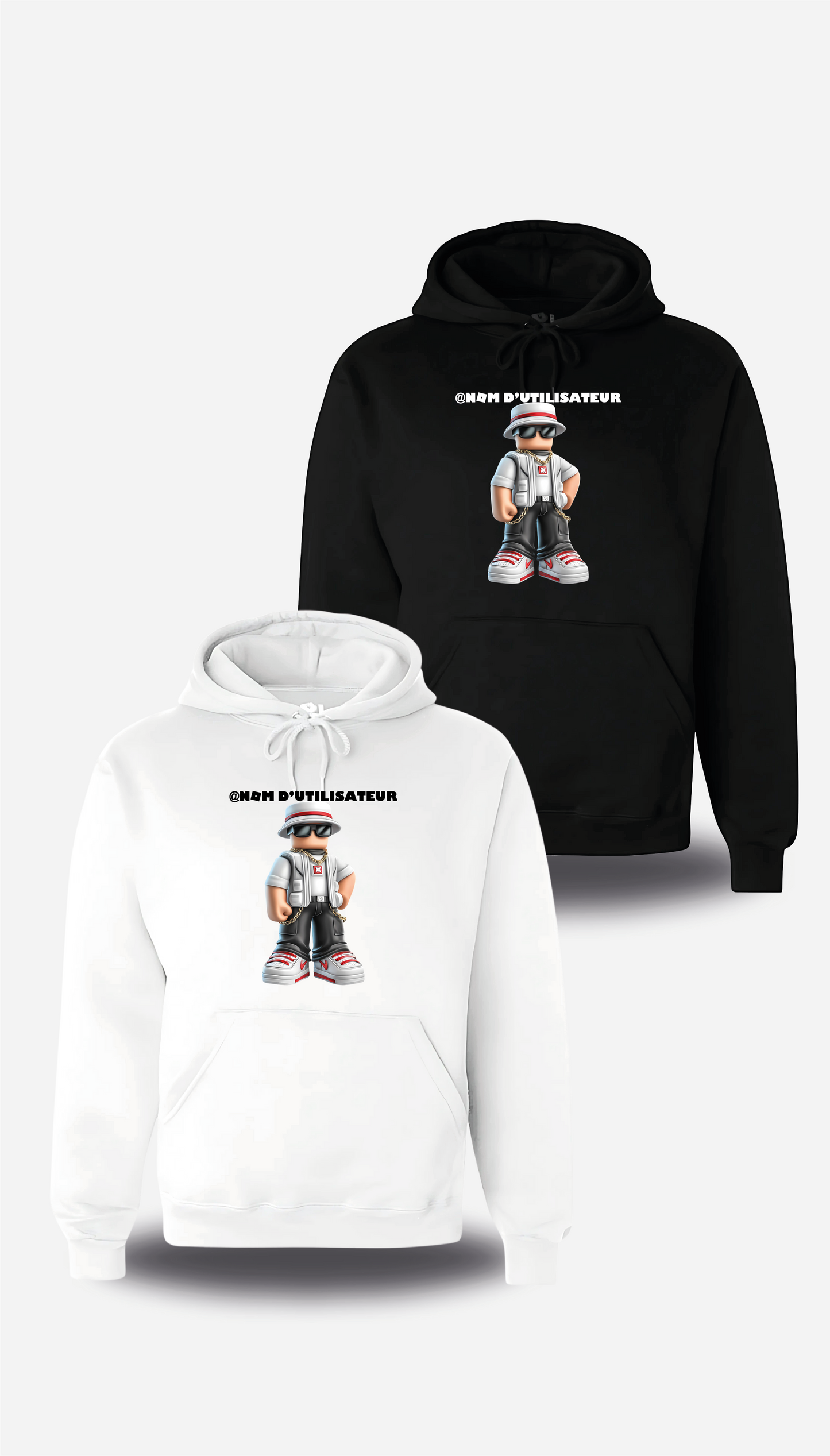 Sweatshirt Roblox personnalisable Skin