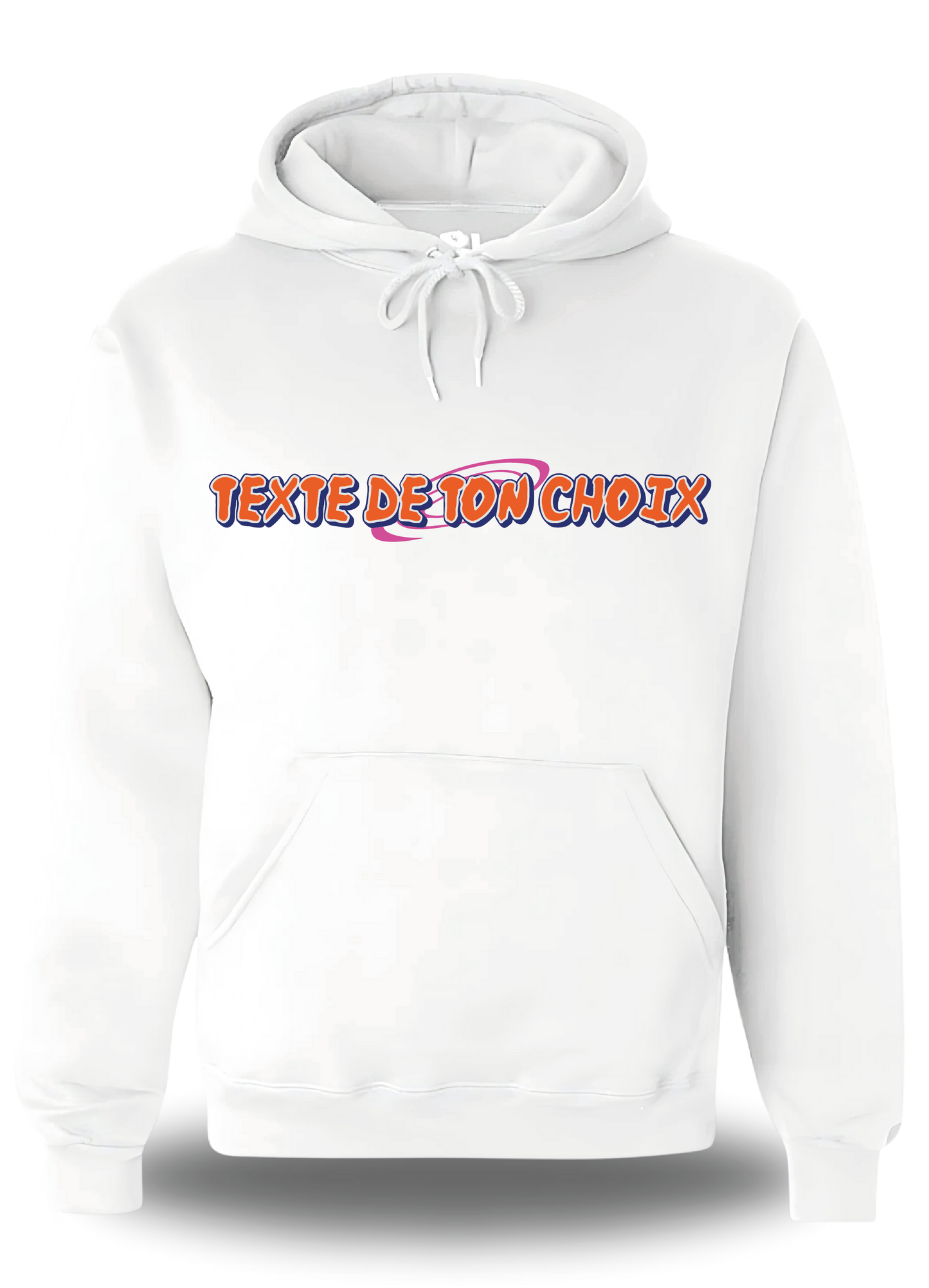 Sweatshirt personnalise Naruto - personnalisation texte