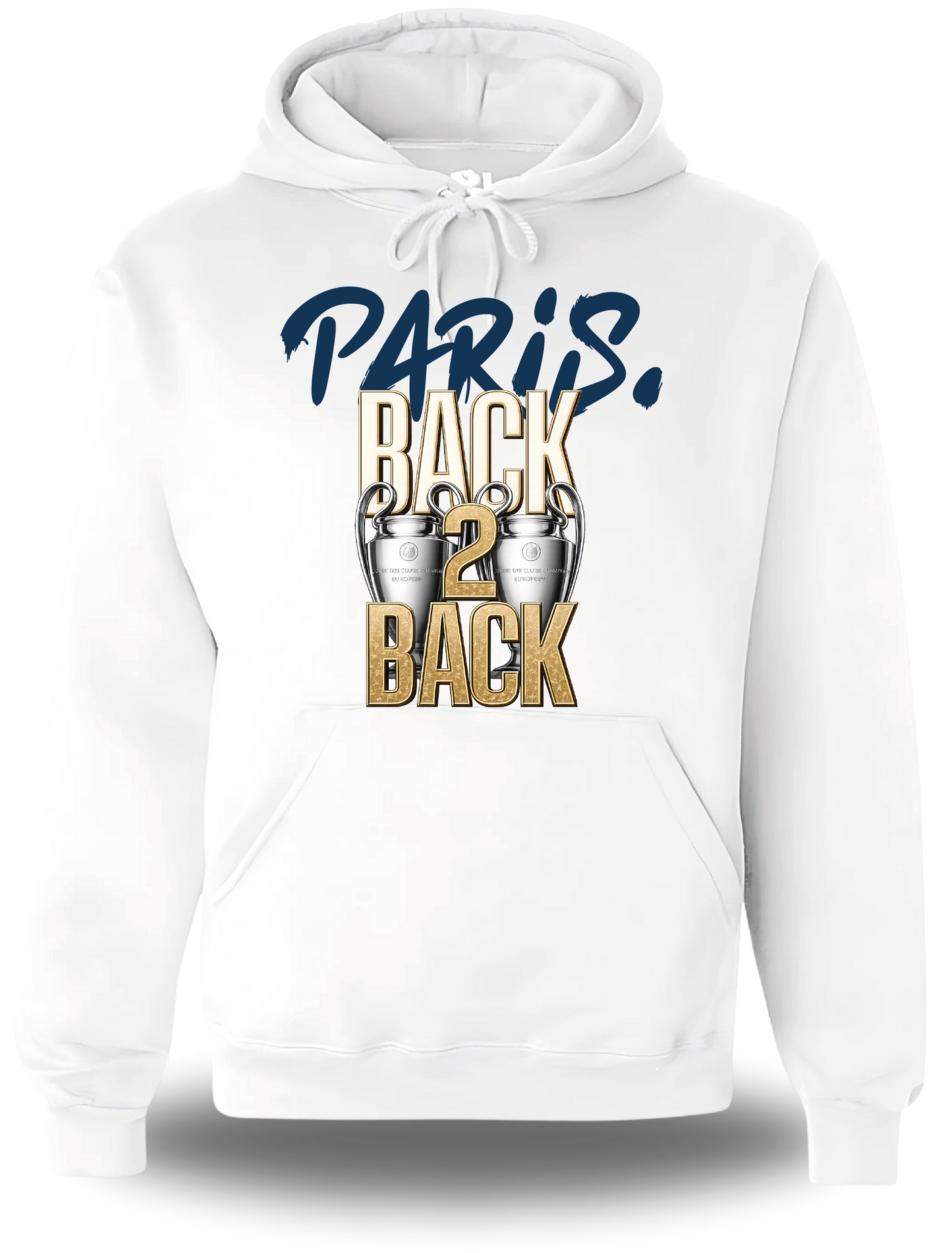 Sweatshirt PSG Back 2 Back Champions d'Europe
