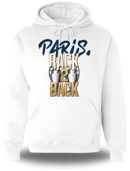 Sweatshirt PSG Back 2 Back Champions d'Europe