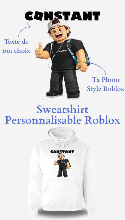 Sweathirt Roblox personnalisable