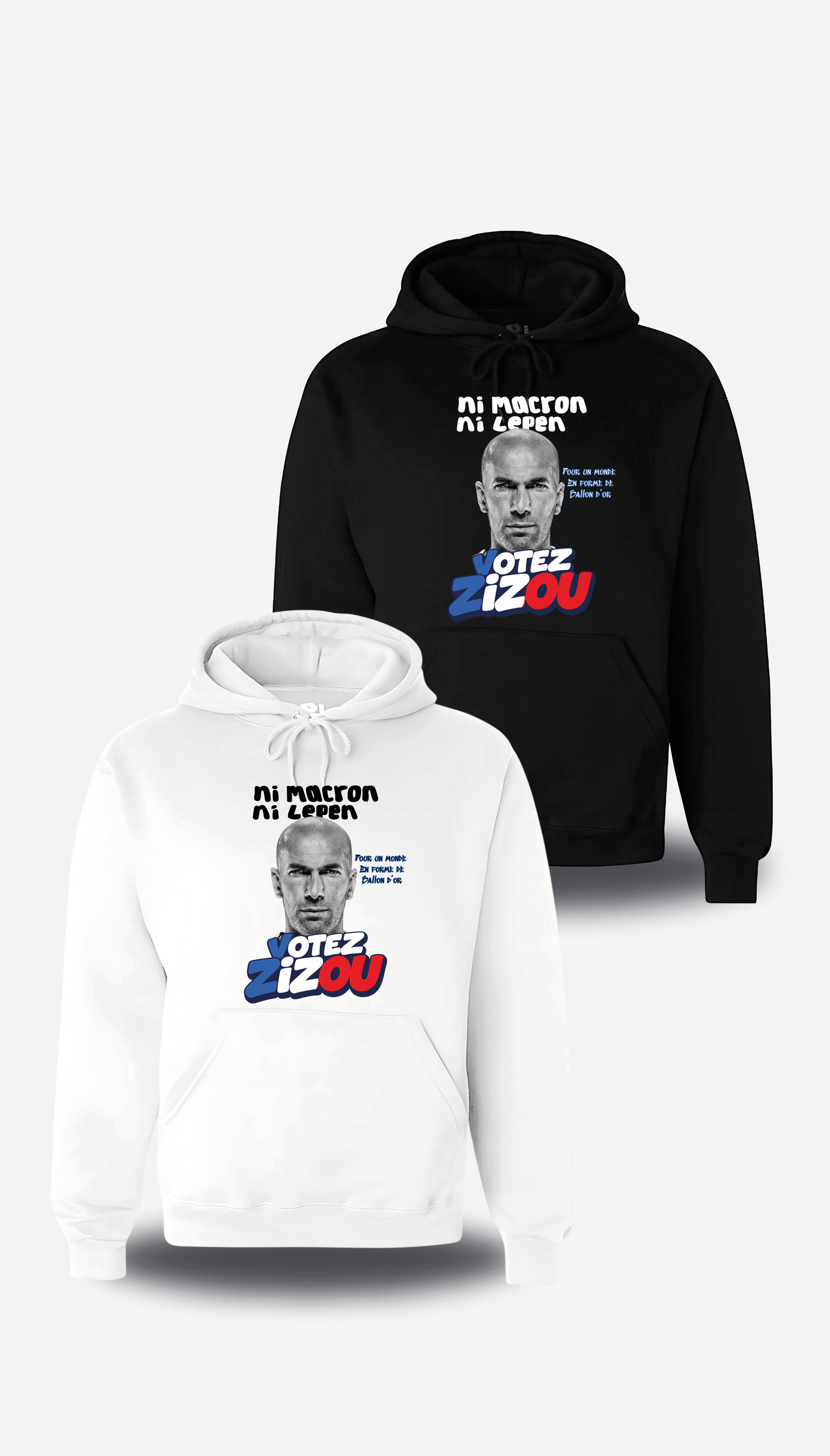 Sweatshirt Zidane 2026 - Votez Zizou