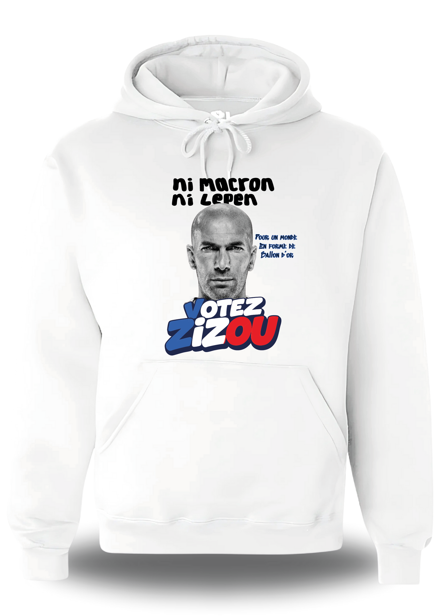 Sweatshirt Zidane 2026 - Votez Zizou