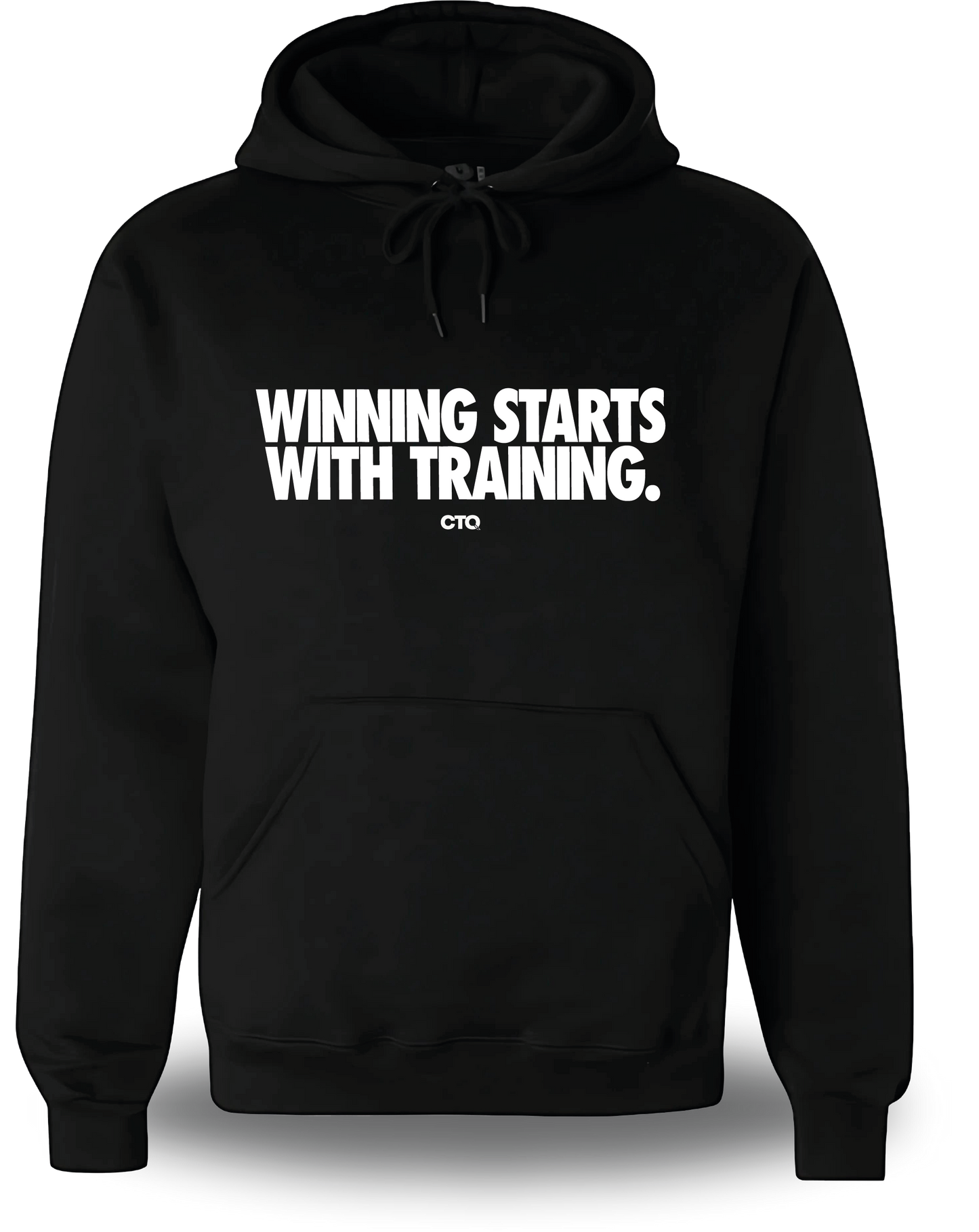 Sweatshirt Winning starts with Training