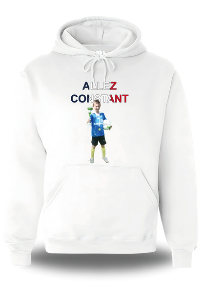 Sweatshirt Fan personnalisable photo + texte "allez (nom de ton choix)"