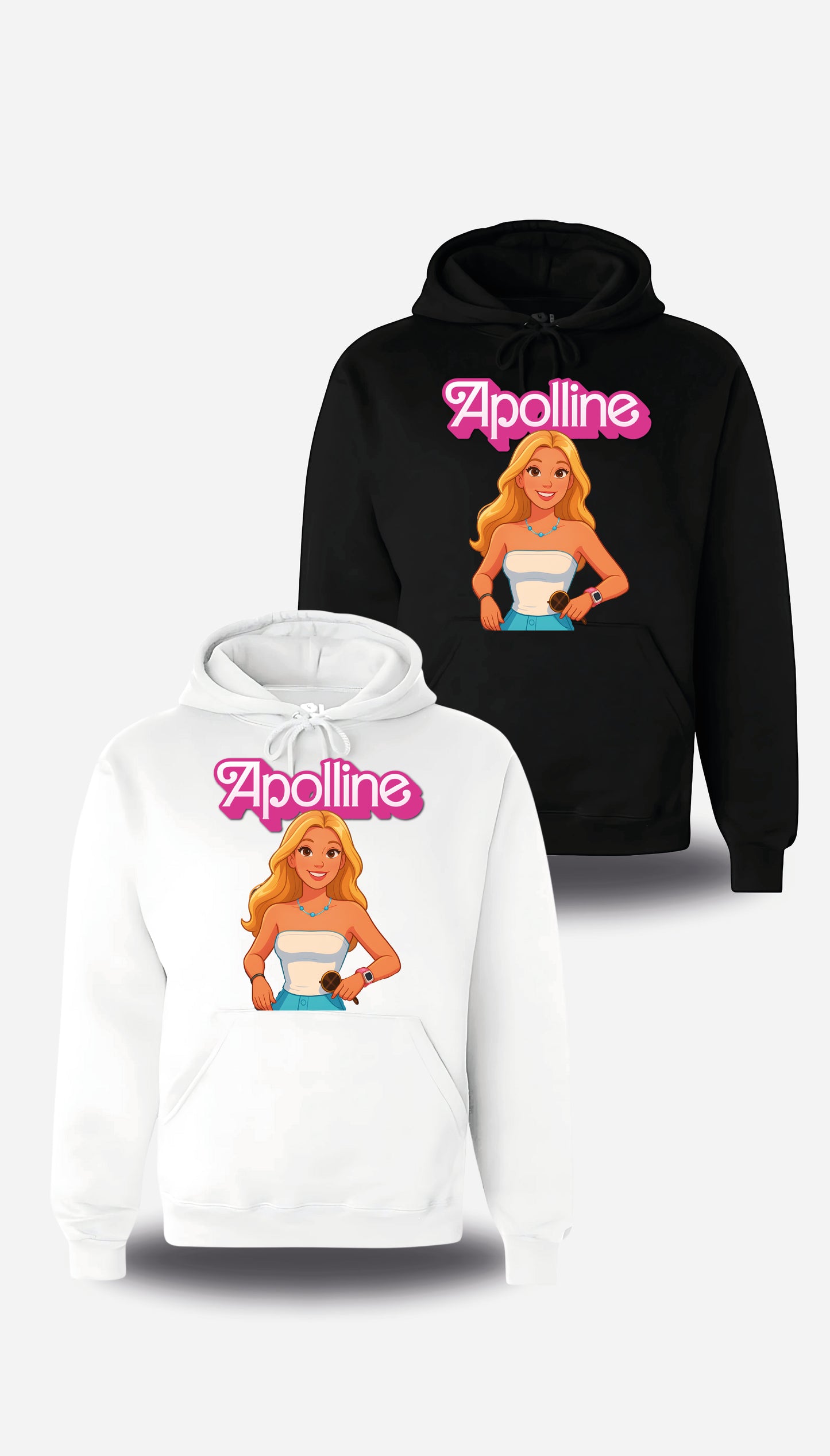 Sweatshirt Barbie personnalise