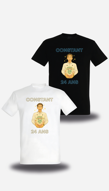 T-Shirt Anniversaire personnalisé