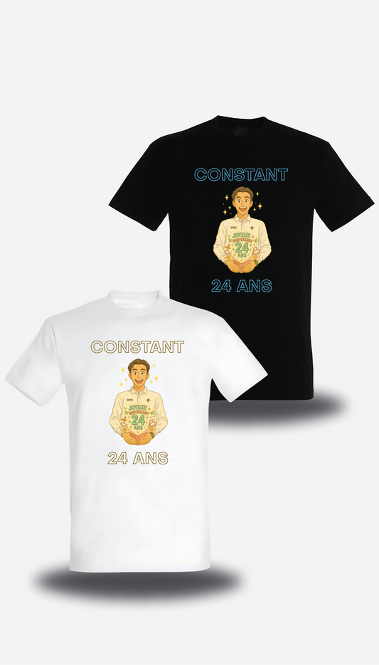 T-Shirt Anniversaire personnalisé