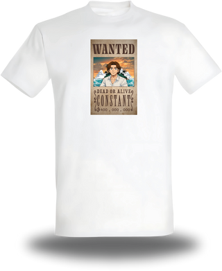 T-Shirt personnalisé One Piece Avis de Recherche
