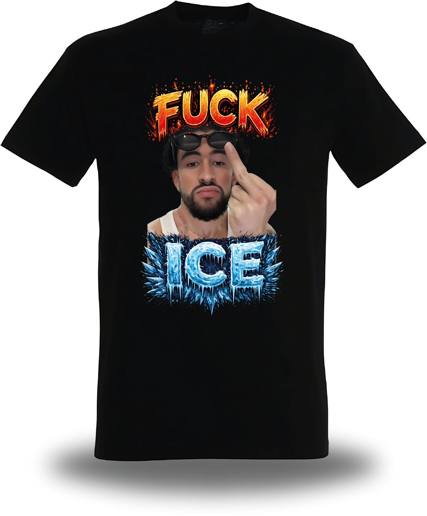T-shirt Fuck ICE Bad Bunny