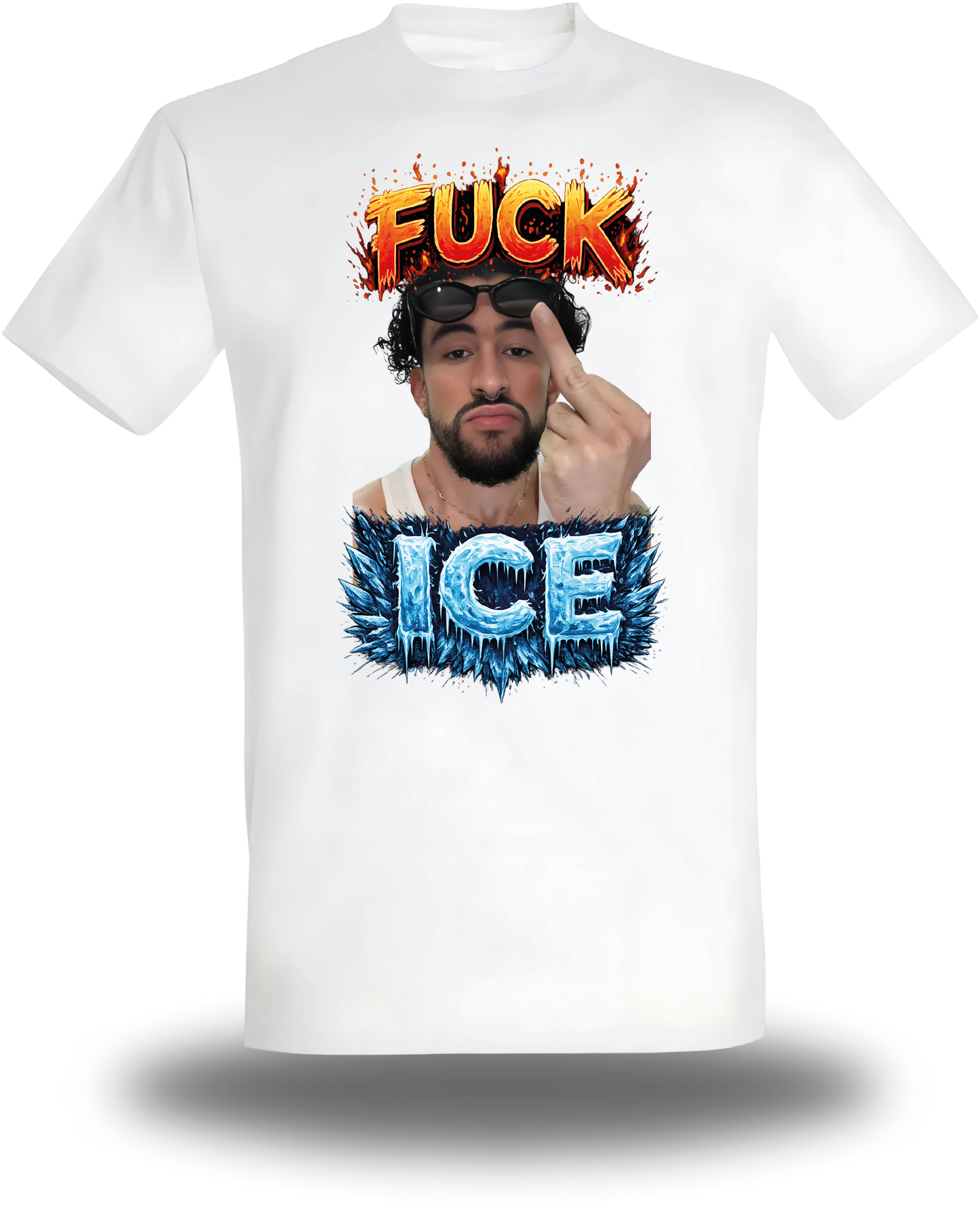 T-shirt Fuck ICE Bad Bunny