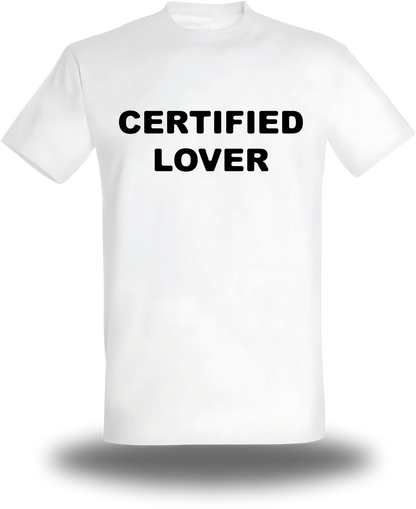 T-Shirt Certified personnalisé