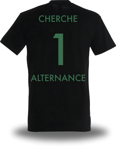 T-Shirt CV personnalisé - Cherche 1 Alternance