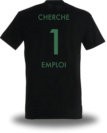 T-Shirt CV personnalisé - Cherche 1 Emploi