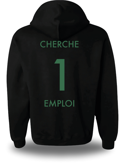 Sweatshirt CV personnalisé - Cherche 1 Emploi