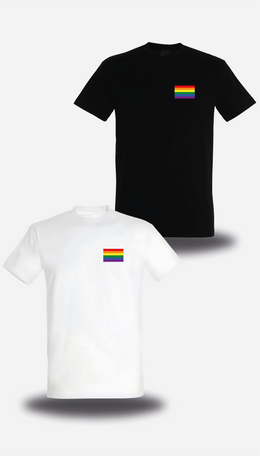 CAMISETA O SUDADERA CON BANDERA LGBT