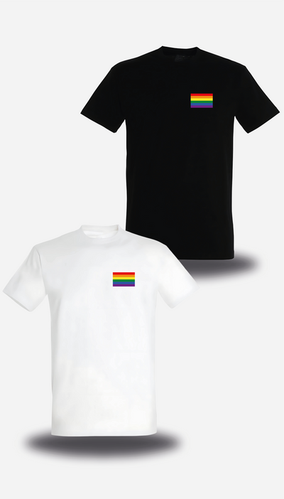 CAMISETA O SUDADERA CON BANDERA LGBT