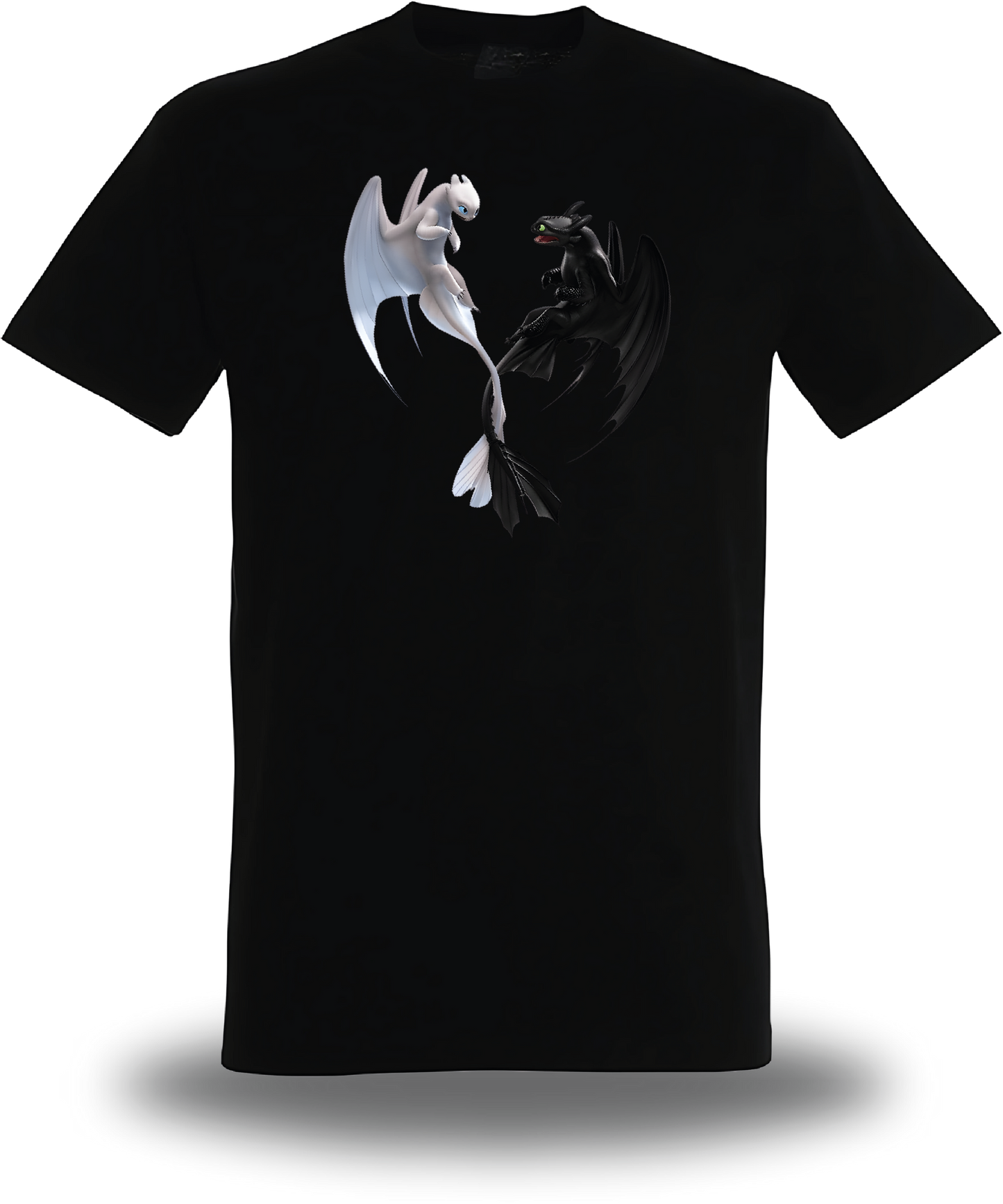 T-Shirt Dragon 3 Krokmou et Furie Éclair