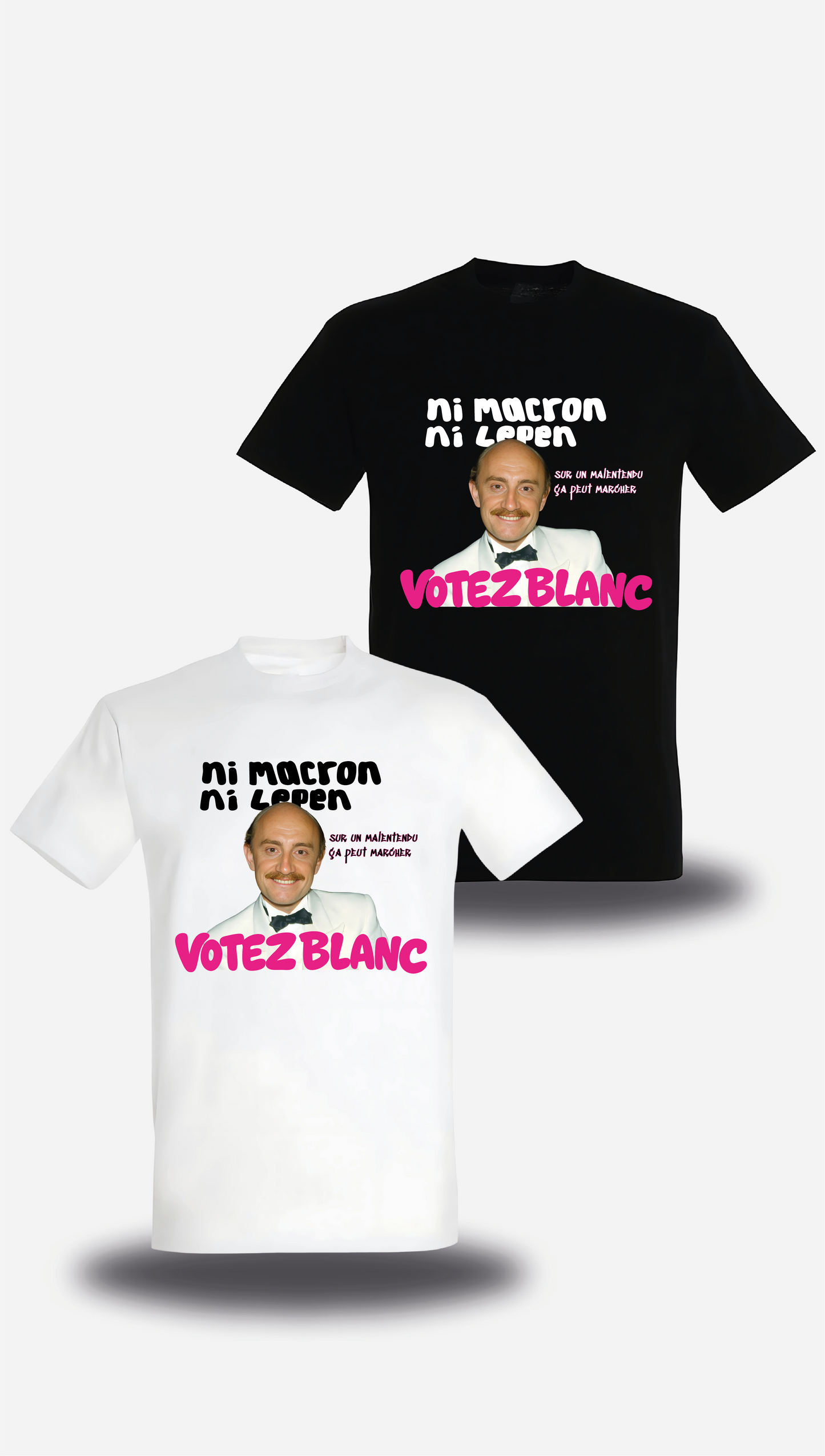 T-shirt Élection présidentielle personnalisé