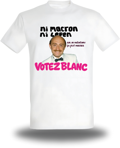 T-shirt Élection présidentielle personnalisé