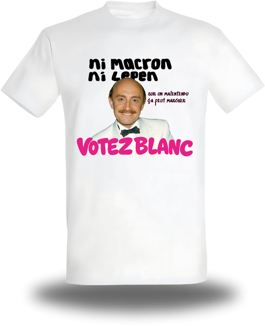 T-shirt Élection présidentielle personnalisé